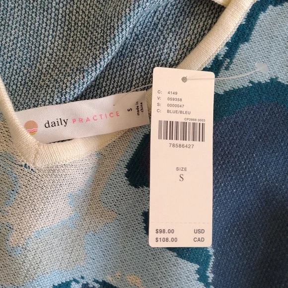 Daily Practice by Anthropologie Hazy Daze Sweater Size S - Picture 14 of 16